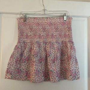 LSF mini skirt with elastic waist
